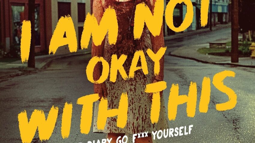 Poster de la première saison de la série I Am Not Okay with This avec Sophia Lillis