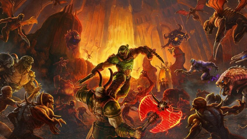 Image du jeu vidéo Doom Eternal (2020) développé par id Software et édité par Bethesda Softworks
