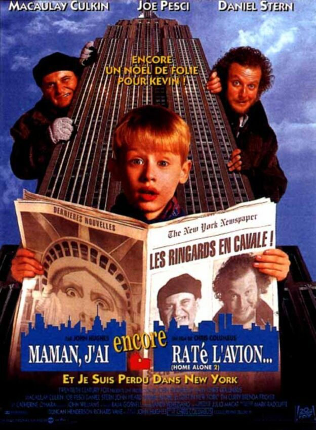 Affiche française du film Maman, j'ai encore raté l'avion
