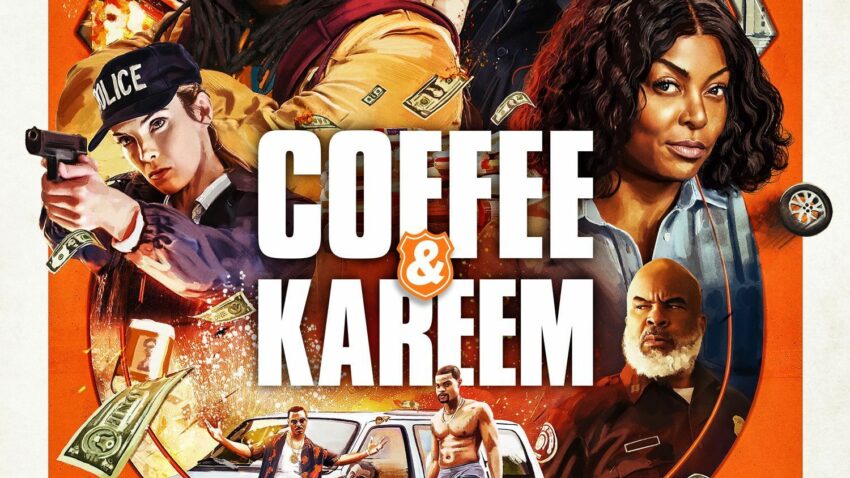 Poster du film Netflix, Coffee & Kareem, réalisé par Michael Dowse avec Ed Helms, Taraji P. Henson, Terrence Little Gardenhigh et Betty Gilpin