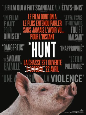 Affiche française du film The Hunt réalisé par Craig Zobel