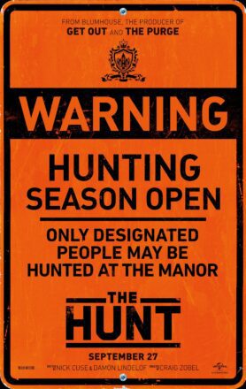 Poster teaser du film The Hunt réalisé par Craig Zobel