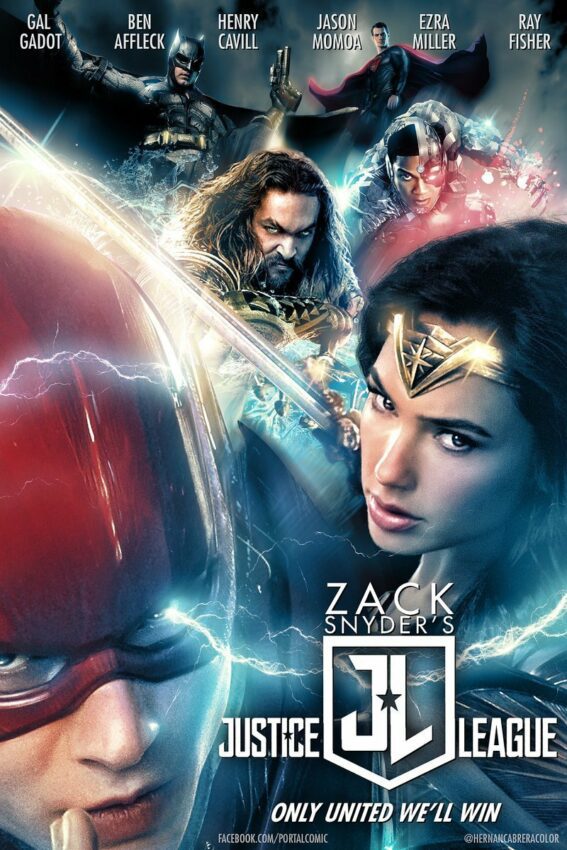 Deuxième poster de fan pour la Snyder Cut de Justice League