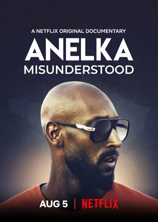 Poster du documentaire Netflix, Anelka: L'Incompris