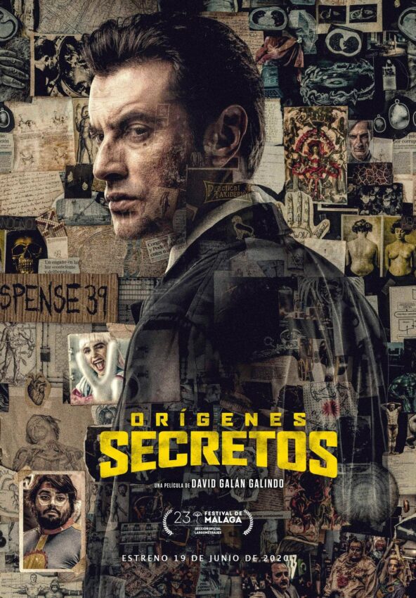 Poster du film Netflix, Origines secrètes, réalisé par David Galán Galindo avec Brays Efe, Javier Rey, Verónica Echegui