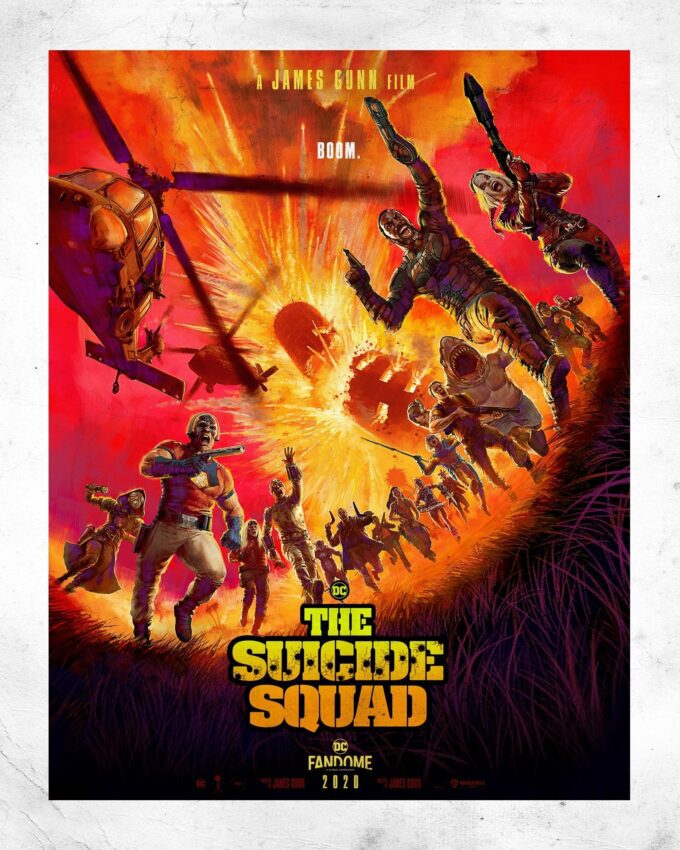 Poster du film The Suicide Squad pour le DC FanDome
