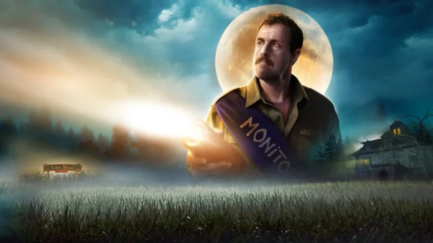 Bannière du film Netflix, Hubie Halloween, réalisé par Steven Brill avec Adam Sandler.