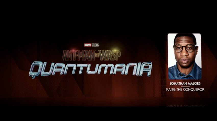 Annonce casting du film Ant-Man et la Guêpe: Quantumania avec Jonathan Majors dans le rôle de Kang le Conquérant