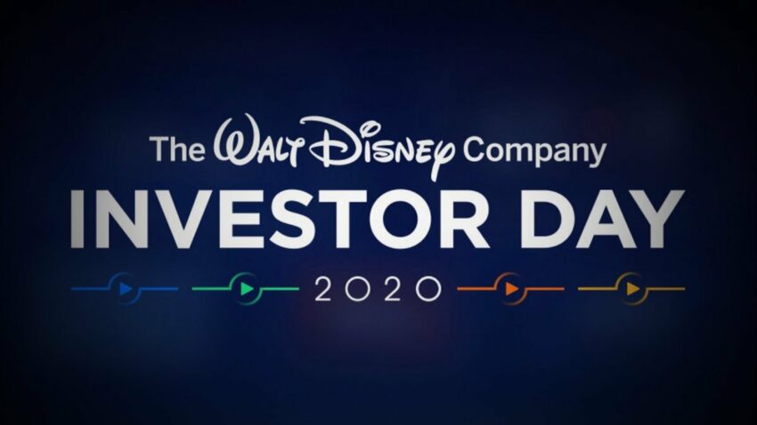 Le logo de l'édition 2020 du Disney Investor Day