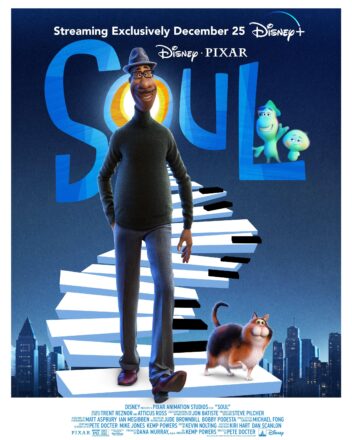 Poster du film Disney et Pixar, Soul, réalisé par Pete Docter et Kemp Powers