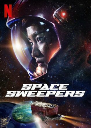Poster avec le capitaine Jang du film Netflix, Space Sweepers, réalisé par Sung-hee Jo avec Song Joong-ki, Kim Tae-ri, Jin Sun-kyu, Yoo Hai-jin, Richard Armitage, Park Ye-rin