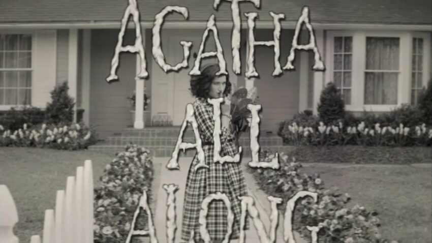 Bannière du clip Agatha all along avec Kathryn Hahn