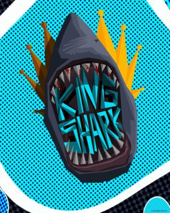 Poster pour le film The Suicide Squad écrit et réalisé par James Gunn avec King Shark