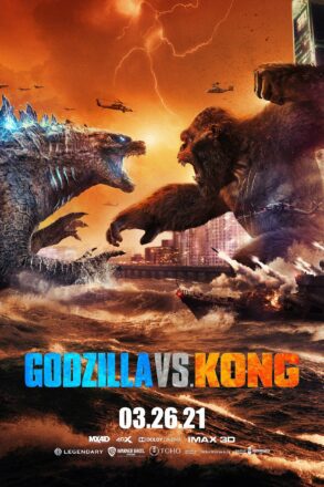 Deuxième poster asiatique du film Godzilla vs Kong