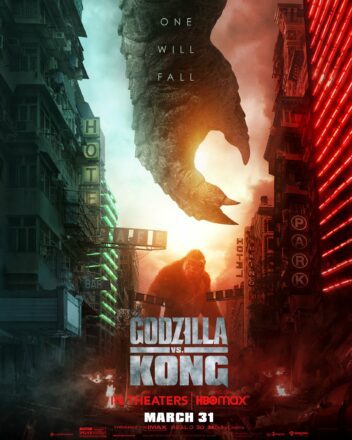 Poster côté Godzilla du film Godzilla vs Kong