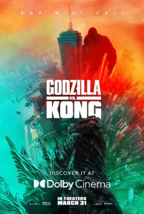 Poster Dolby Cinema du film Godzilla vs Kong