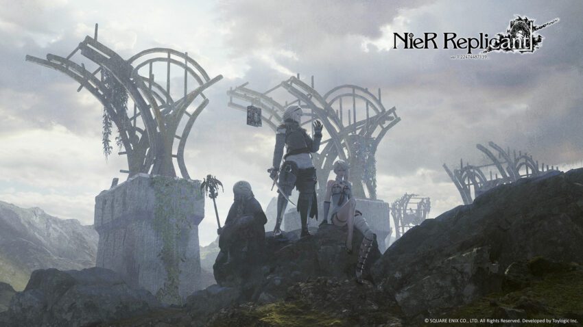 Bannière du jeu vidéo NieR Replicant ver. 1.22474487139... développé par Toylogic et édité par Square Enix