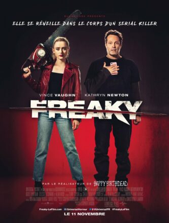 Affiche du film Freaky réalisé par Christopher Landon avec Vince Vaughn et Kathryn Newton
