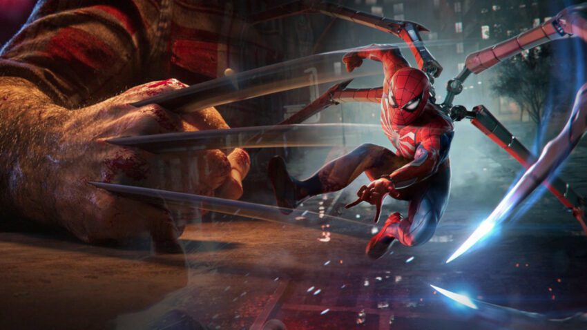 Image des jeux vidéo d'Insomniac Games, Marvel's Wolverine et Marvel's Spider-Man-2