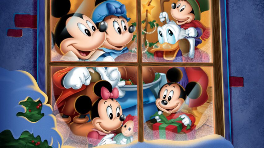 Bannière du film Le Noël de Mickey réalisé par Burny Mattinson