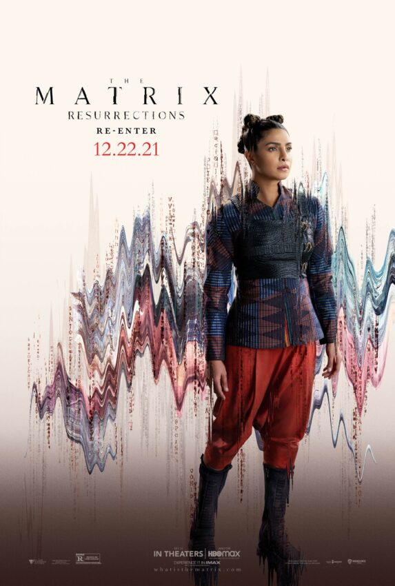 Poster du film Matrix Resurrections réalisé par Lana Wachowski avec Priyanka Chopra Jonas (Sati)