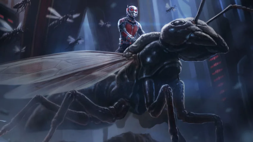 Concept art par Ryan Meinerding pour le film Ant-Man (2015)