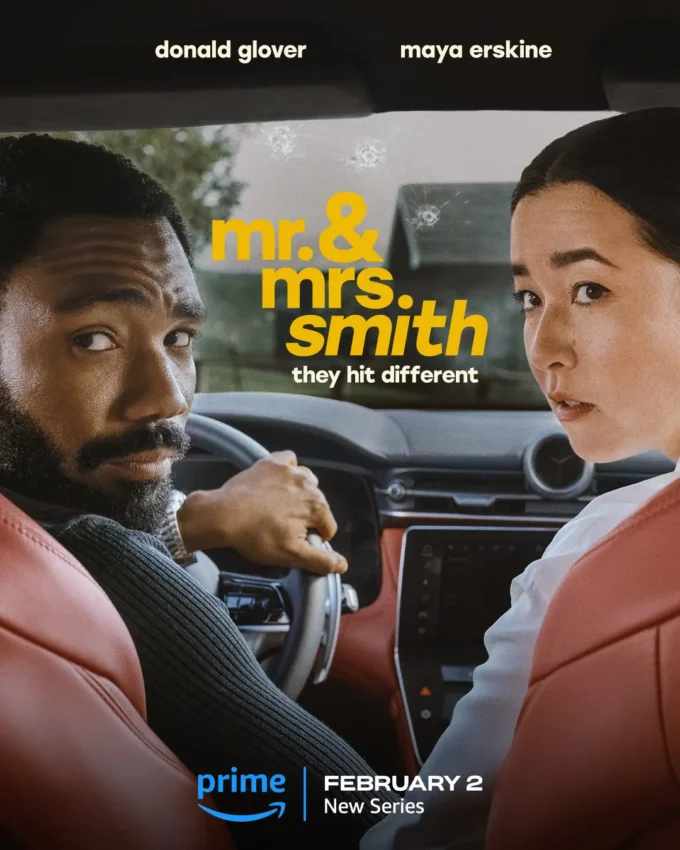 Poster de la saison 1 de la série Mr. & Mrs. Smith.