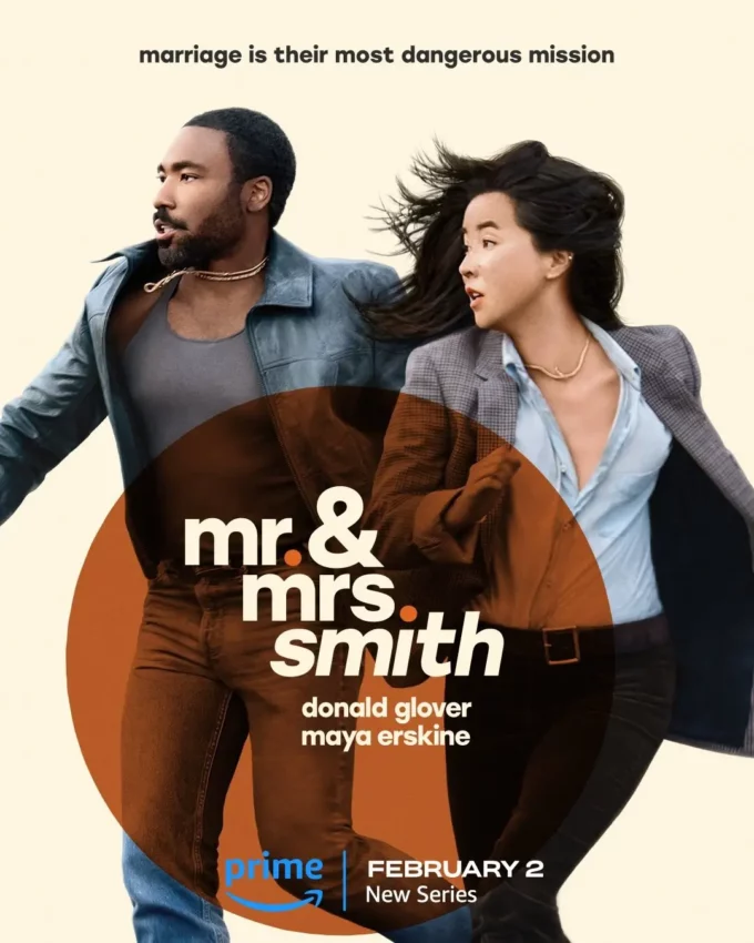 Poster de la saison 1 de la série Mr. & Mrs. Smith.