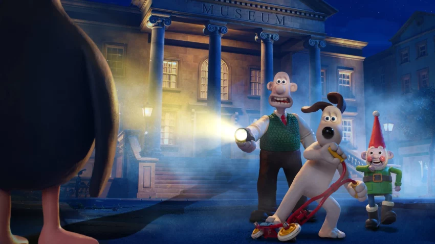 Bannière du film Wallace et Gromit : La palme de la vengeance réalisé par Nick Park et Merlin Crossingham.