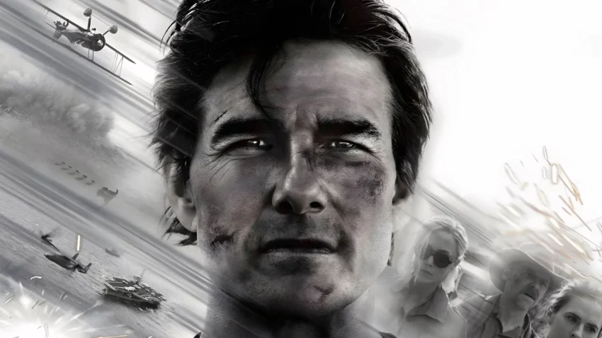 Bannière du film Mission : Impossible – The Final Reckoning avec Tom Cruise.