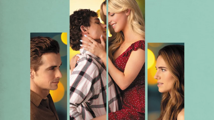 Bannière du film de 2025 Regretting You avec Mckenna Grace, Mason Thames, Allison Williams et Dave Franco.