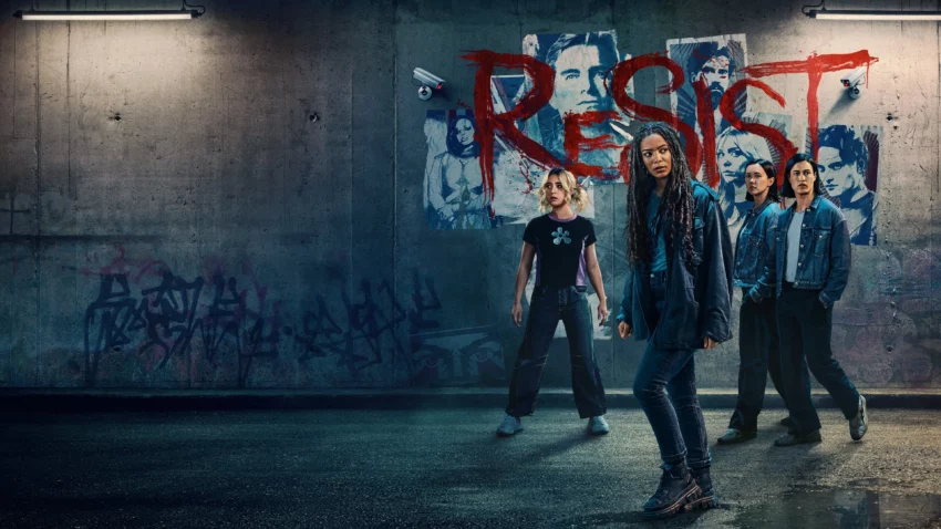 Bannière de la saison 2 de la série Prime Video, Gen V.