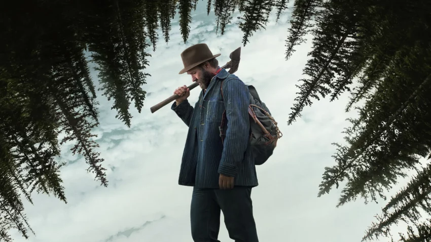 Bannière du film Netflix de 2025, Train Dreams, avec Joel Edgerton.