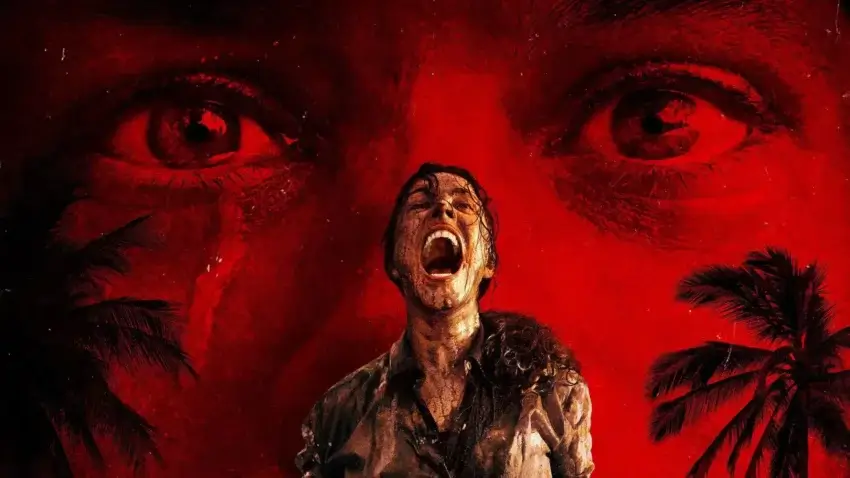 Bannière du film Send Help (2026) avec Rachel McAdams et Dylan O’Brien.